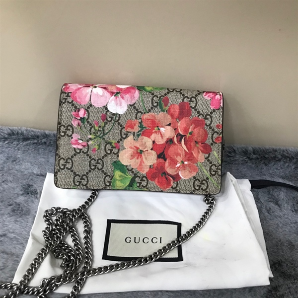 Túi GG đàu rồng - hoa size 16cm+