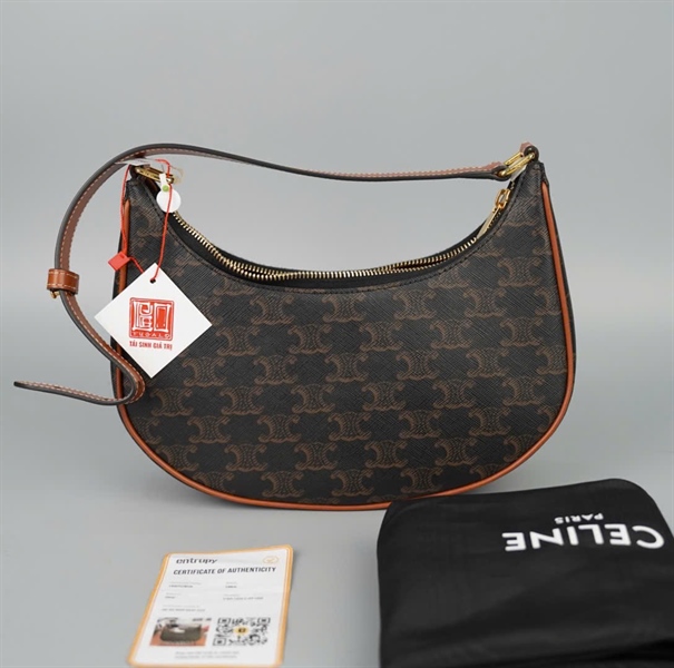 Túi Celine kẹp nách nâu (U-GA-1223-AT-1203) (ALT) sz25 KG+