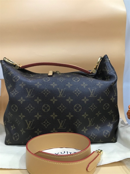 Túi LV Hoa Nâu 20cm+