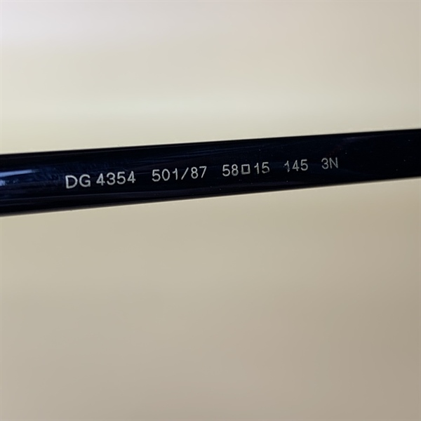 Kính D&G đen full KG+