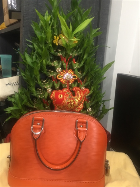 Túi LV Alma cam +