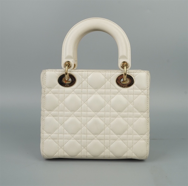 Túi Dior lady trắng (88-MA-0272) szS KG+