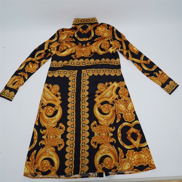 Đầm Versace đen vàng (MV) KG+