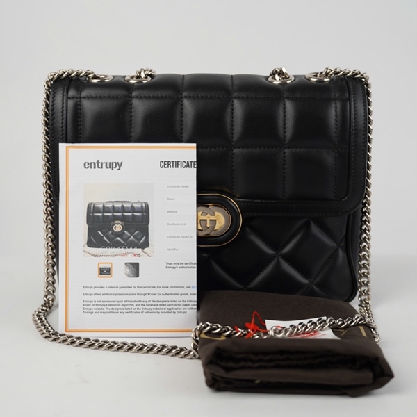 Túi GG Deco Mini đen (C040189419) +