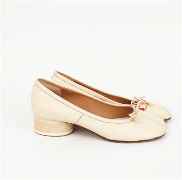 Giày Maison Margiele màu nude size 39 cap 4p (Manly) KG+