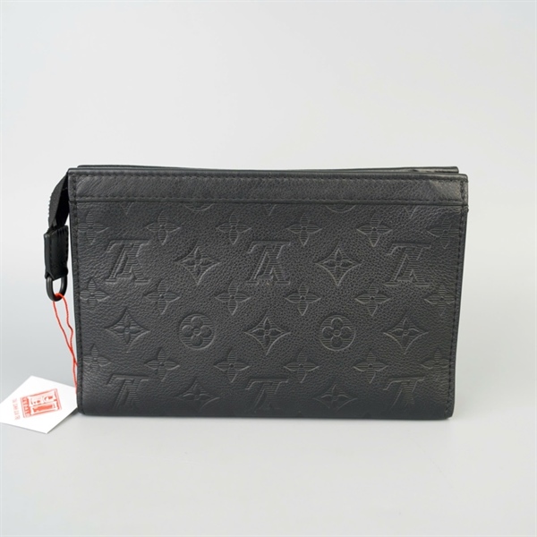 Túi LV Clutch hoa đen kèm tag sz22 (BQ) KG+