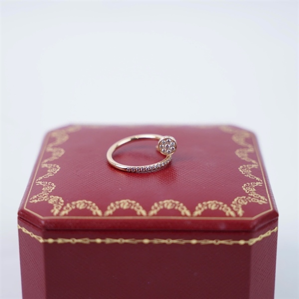 Nhẫn Cartier đinh đính kim (RWI592) sz51 (A-T) KG+