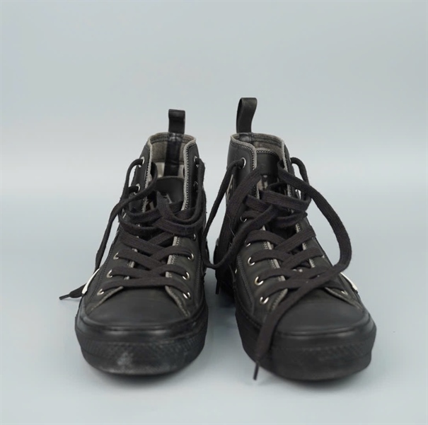 Giày Dior cổ cao màu đen sz38 KG+