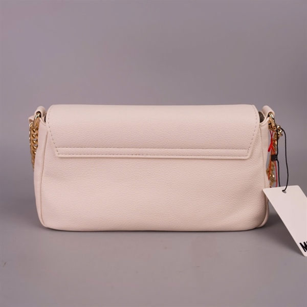 Túi Moschino trắng sz25 +