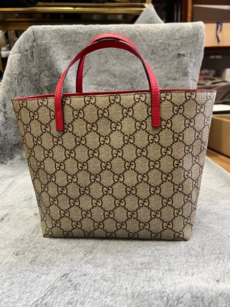 Túi Tote GG size small hình mèo +