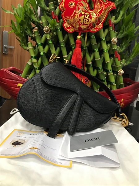Túi Dior Yên Ngựa Đen+
