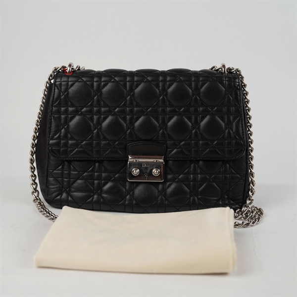 Túi Dior đeo chéo đen (01-B0-0183) sz26 (HN) KG+