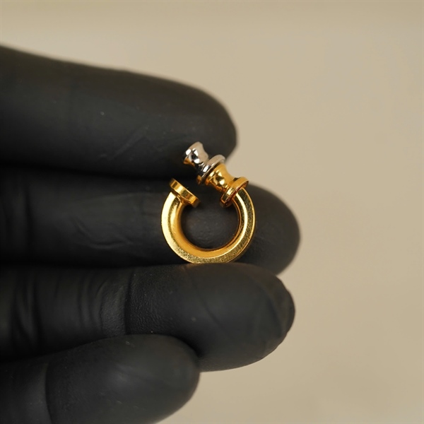 Bông tai Hermes vàng (1 chiếc ) +