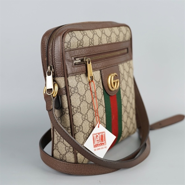 Túi GG đeo chéo xám 547926520981 sz23 (BQ) KG+