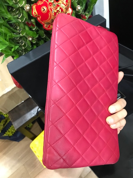 Túi Chanel Đỏ 2 Ngăn KG+