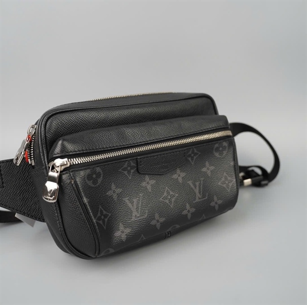 Túi LV bumbag hoa đen (FO4179) sz20 KG+