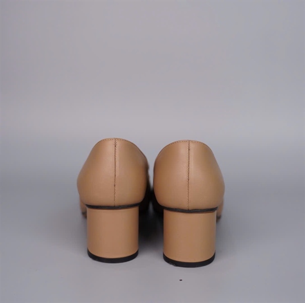 Giày GG 1955 màu nude sz37 cao 6p KG+