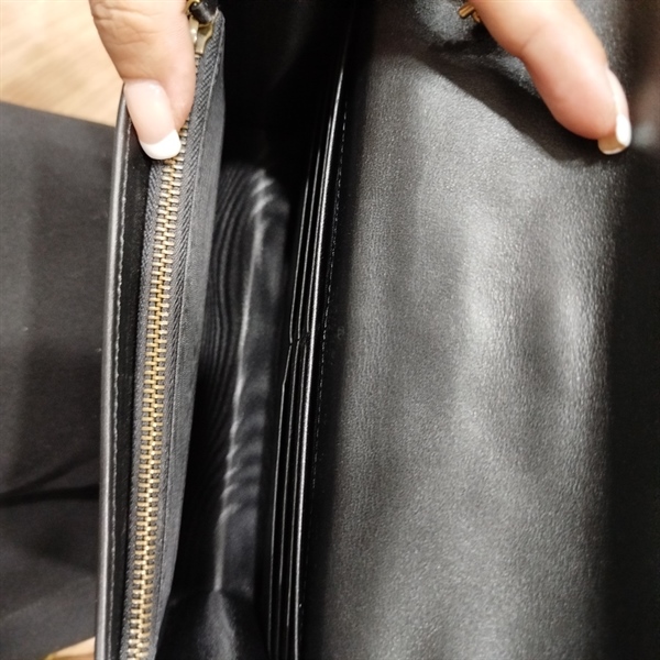 Túi GG đen sọc xanh đỏ ++