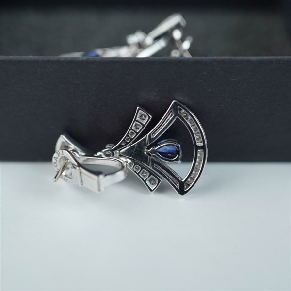 Bông tai Bvlgari đính đá (229225) (BQ) KG+