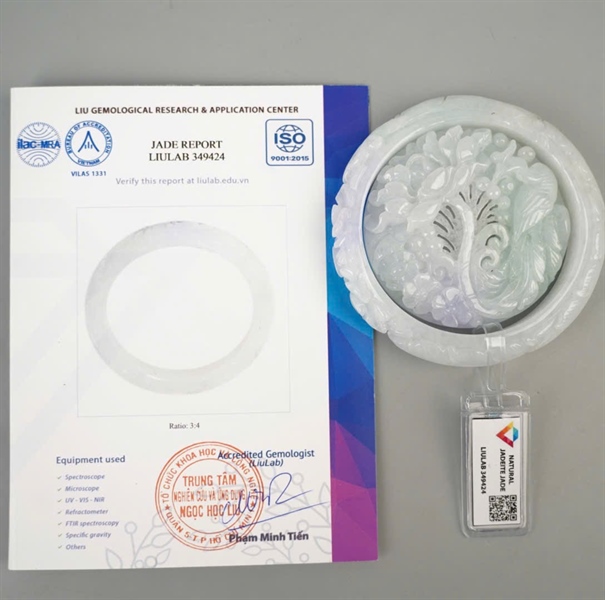 Cặp vòng cẩm thạch 349424 KG+