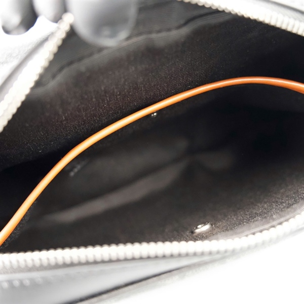 Túi Coach đeo chéo đen có nắp kèm 2 strap sz23 +