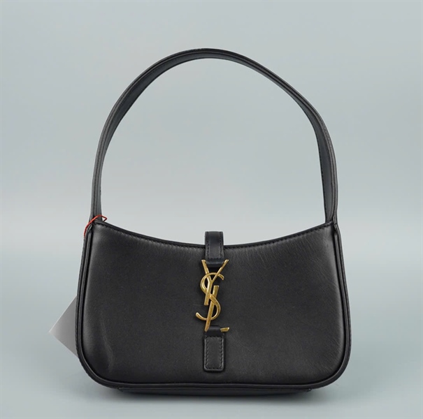 Túi YSL kẹp nách màu đen sz18 (BQ) KG+
