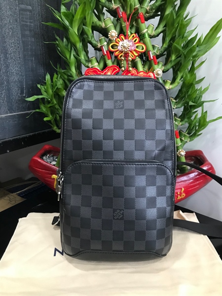 Túi LV Ô Vuông Nâu+