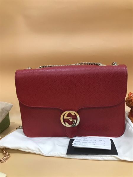 Túi GG Đỏ 28cm+