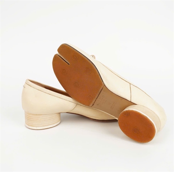 Giày Maison Margiele màu nude size 39 cap 4p (Manly) KG+