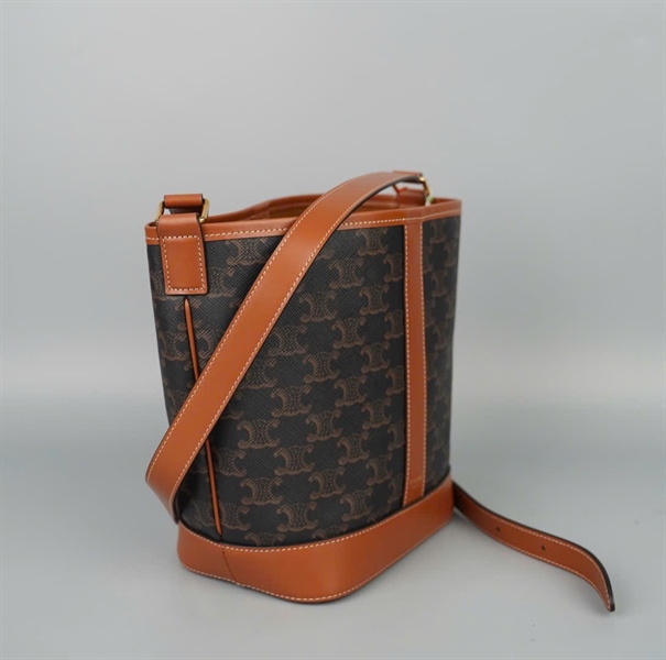 Túi Celine bucket nâu sz18 (ALT) KG+