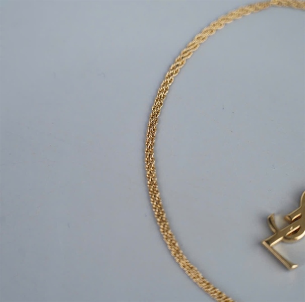 Dây chuyền YSL vàng KG+