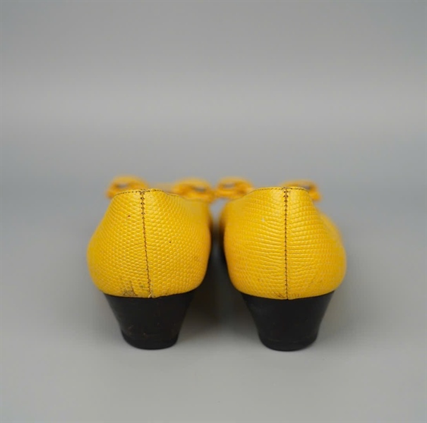 Giày Salvatore màu vàng cao 3p sz5 KG+