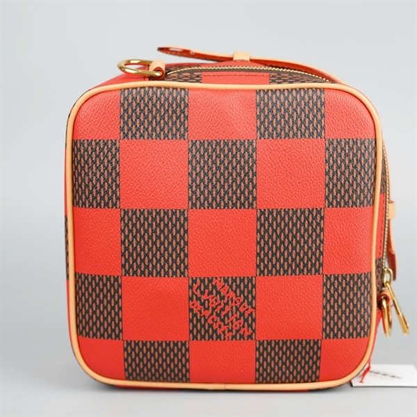 Túi LV Pop Chess ô vuông cam sz19 ( Manly) KG+