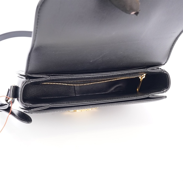 Túi Celine Triomphe da đen size 17cm +