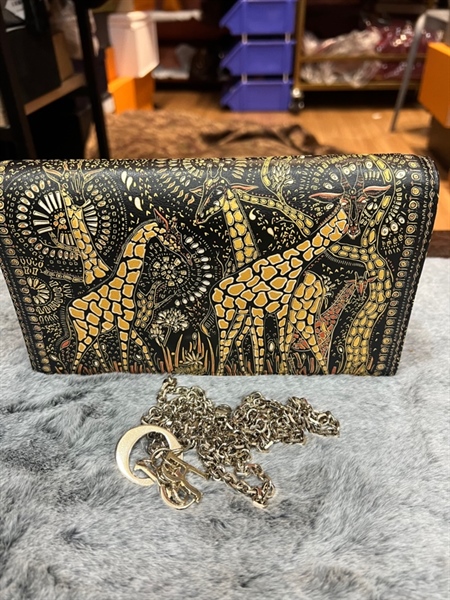 Túi dior hoạ tiết hươu+