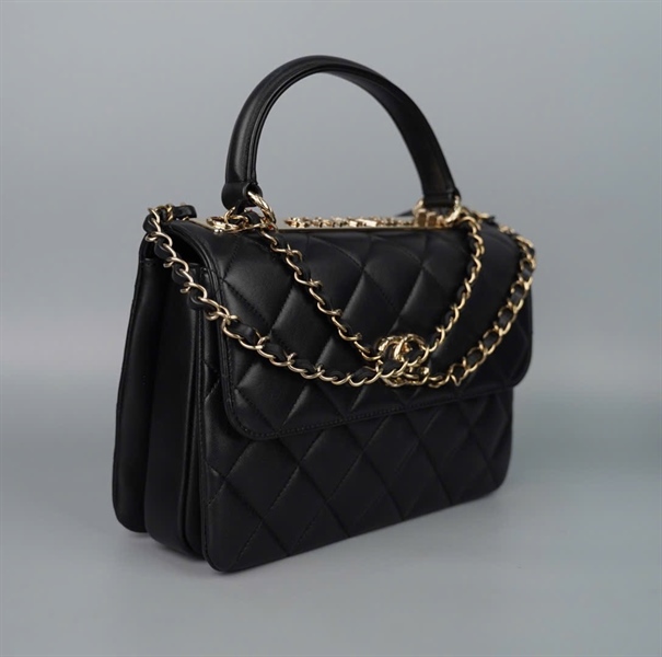 Túi Chanel handle (E1G821U9) sz23 KG+