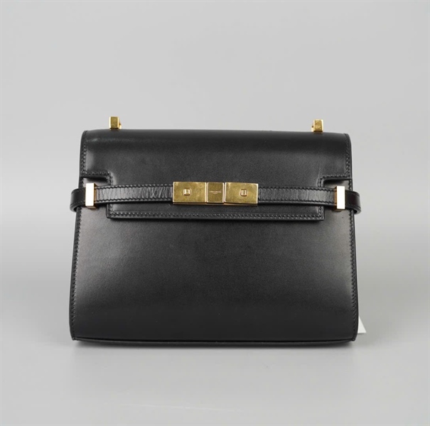 Túi YSL đen bóng sz19 (BQ) KG+