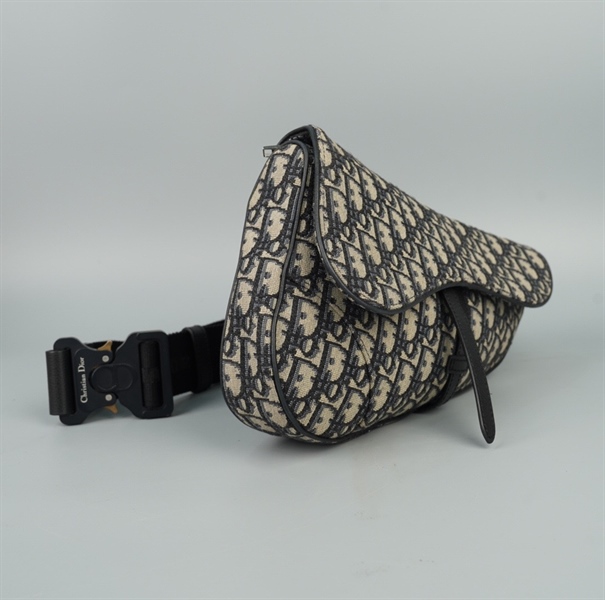 Túi Dior Horsebit xám (02-BO-0119) sz26 (Manly) KG+