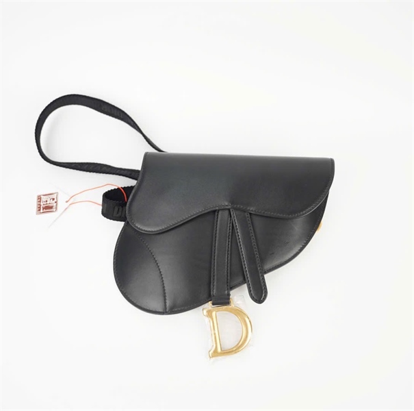 Túi Dior yên ngựa đen +