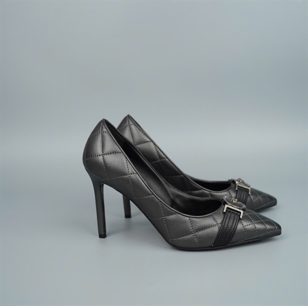 Giày Versace màu ghi sz37.5 cao 9p KG+