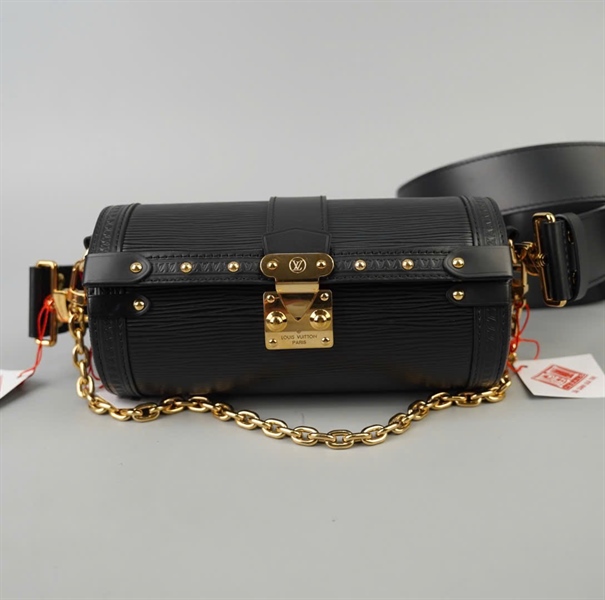 Túi LV Papillon trunk đen 2 strap sz20 (HC)+