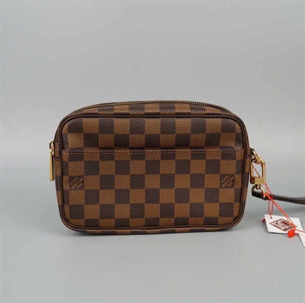 Túi LV clutch ô vuông sz20 (LT) KG+