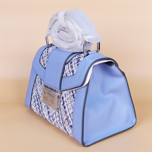 Túi Karl Lagerfeld Xanh Phối dạ KG+