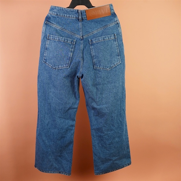 Quần Loewe jean xanh dài +