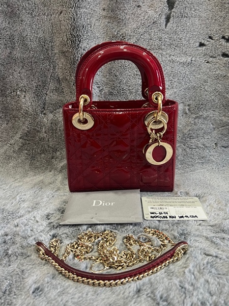 Túi dior mini đỏ +