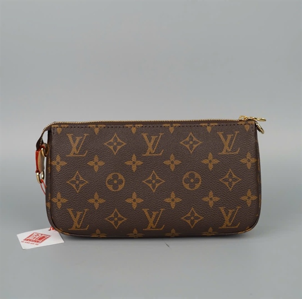 Túi LV Multi Pochette hoa nâu 2strap sz23 (ALT) KG+