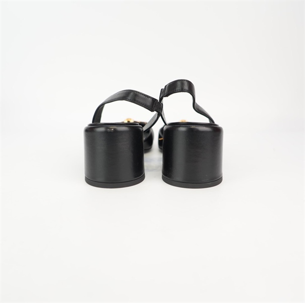 Giày Versace màu đen size 37 KG+