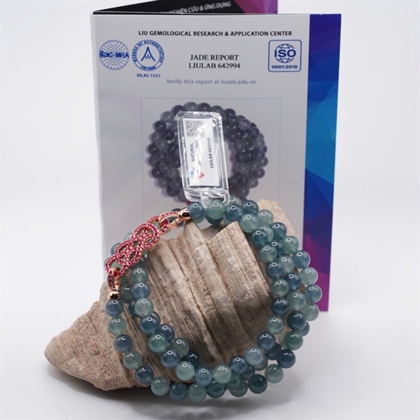 Chuỗi băng đa sắc tông lam Gua-KG ly8-82