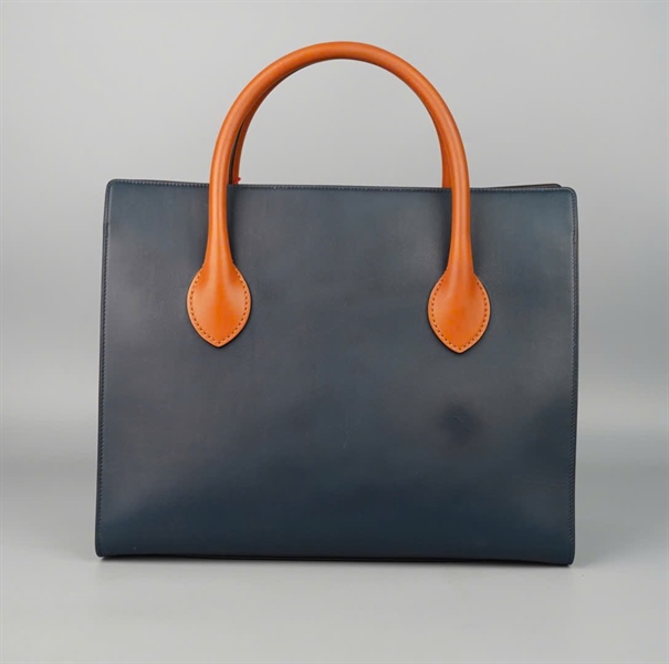Túi Celine captap handle xanh đen sz36 KG+