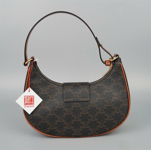 Túi Celine kẹp nách màu nâu sz25 (ALT) KG+
